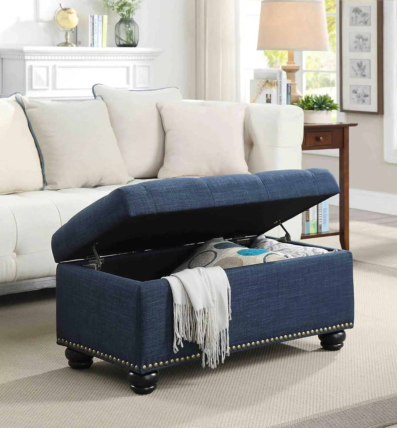 Concepts Designs4Comfort 7th Avenue Storage Ottoman 35.5