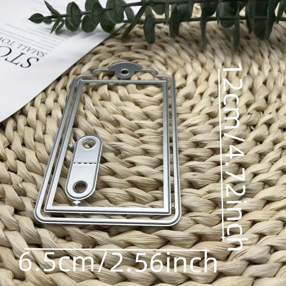 1 قطعة قوالب تقطيع معدنية حرفية مقطوعة على شكل علامات قالب تزيين قصاصات ورقية استنسل لكمة يدوية