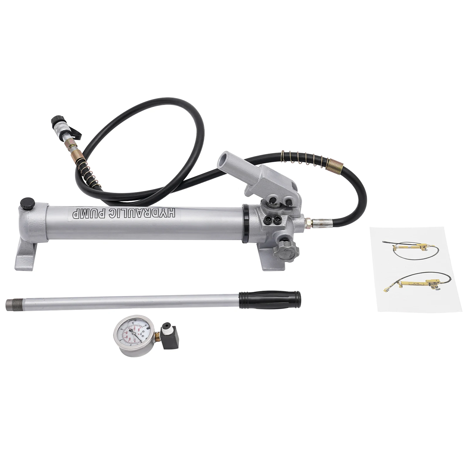 CP-700 Hydraulic Hand Pump with Pressure Guage Integrated and Large Oil Storage