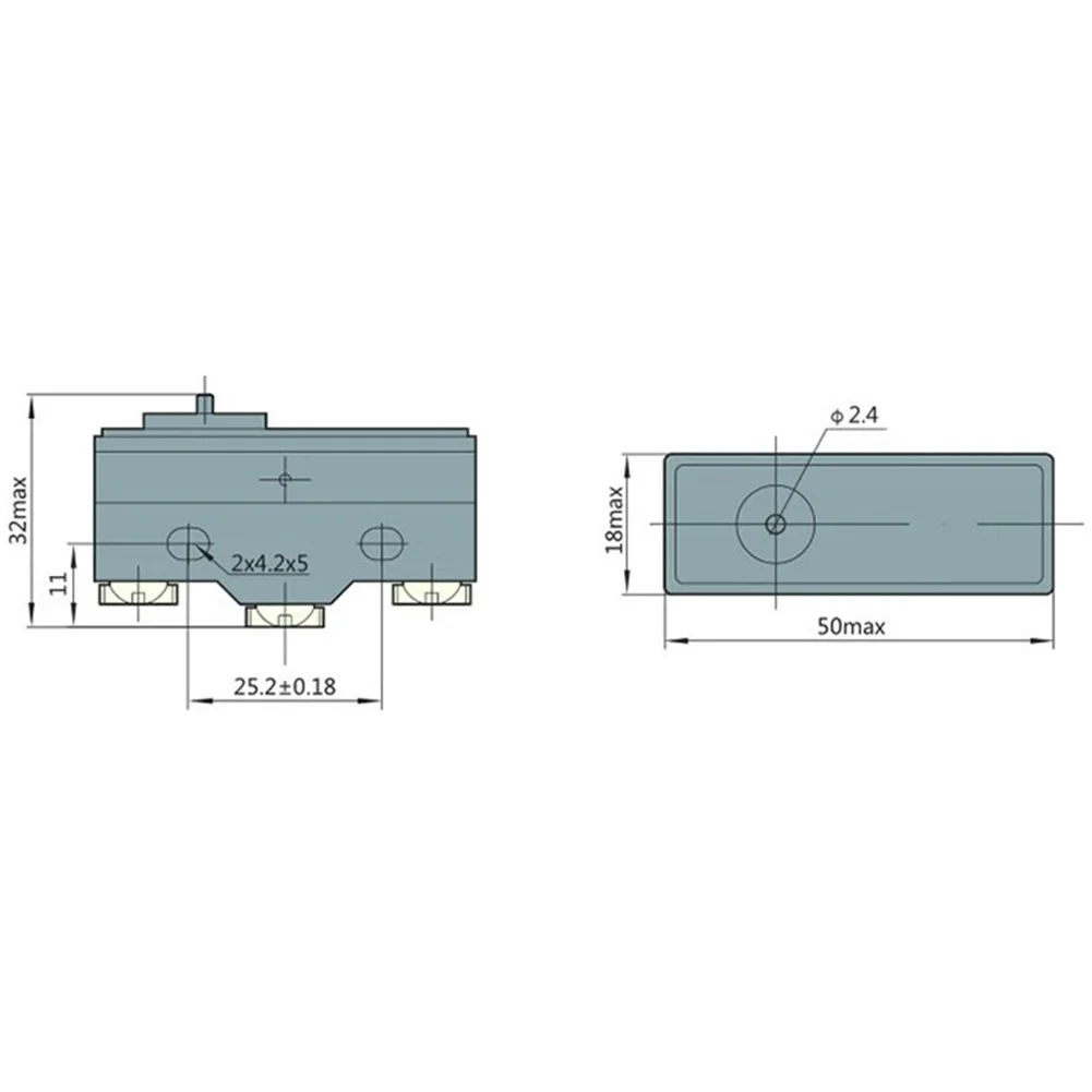 LXW5-11M Push Plunger Actuated Momentary Travel Switch for Equipment Position Control AC 380V DC 220V 10A SPDT Industrial Grade