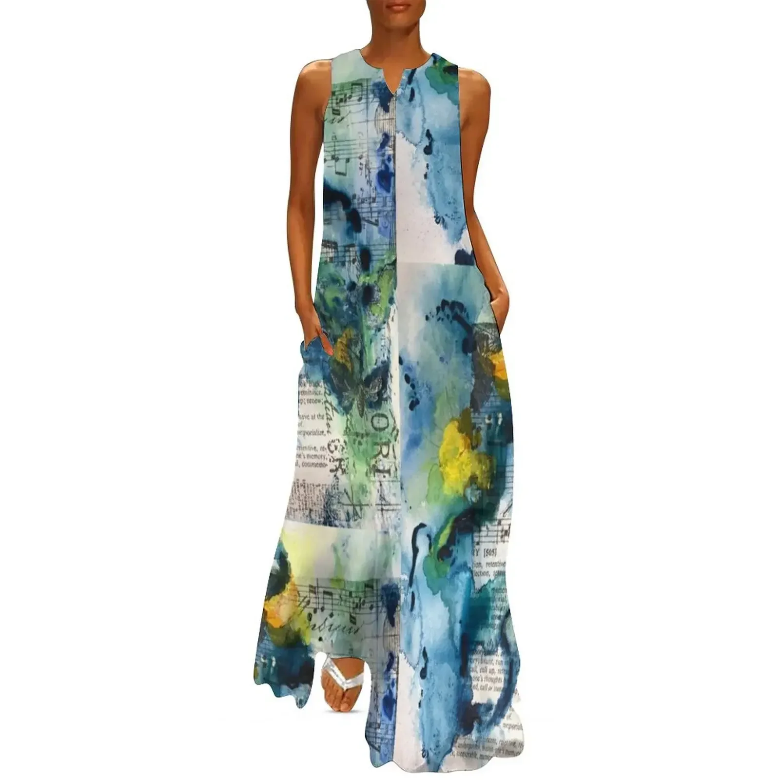 

Into The Music Long Dress Woman clothes evening dresses luxury 2025 Evening dresses evening dress women Dress