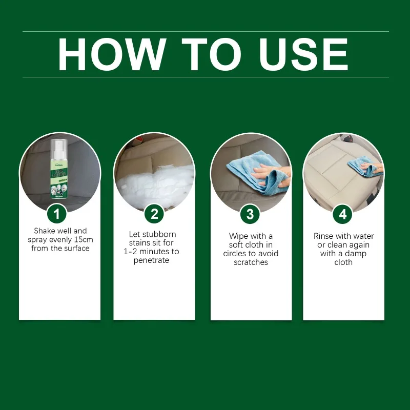 Car Glass Oil Film Cleaner - Degreasing, Anti-Fog and Water-Repellent Formula for Better Sight