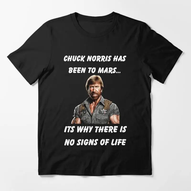 Funny Chuck Norris Joke Design Essential T-Shirt