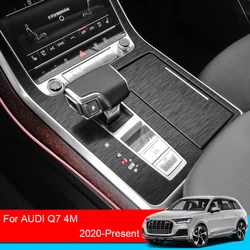 Car Interior Sticker For Audi Q7 4M 2020-2025 Lifting Window Panel Decal Gear Box Dashboard Protective Film Auto Accessory
