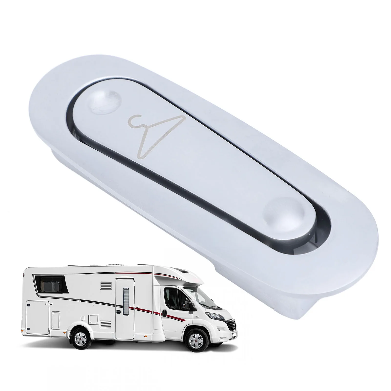 

Foldable Invisible Hook Space Saving Aluminium Alloy Folding Hideaway Hat Hooks Automatic Anodized Rust Proof for RVs