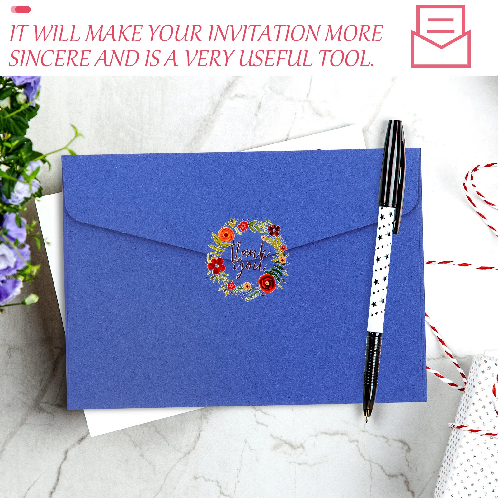 

140Pcs Multi-Function Mini Color Invitation Envelopes Decorative Compact Wedding Blank Card Envelopes Party Accessory