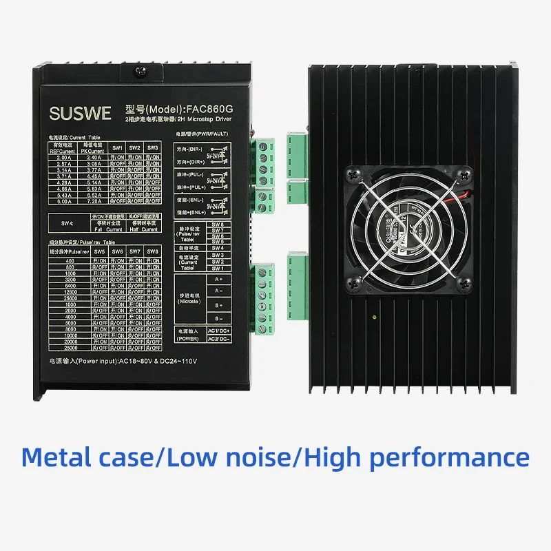 Imagem -02 - Stepper Digital para Stepping Motor Microstep Driver ac 1880v 24v110v Alta Qualidade Face 860g-microstep
