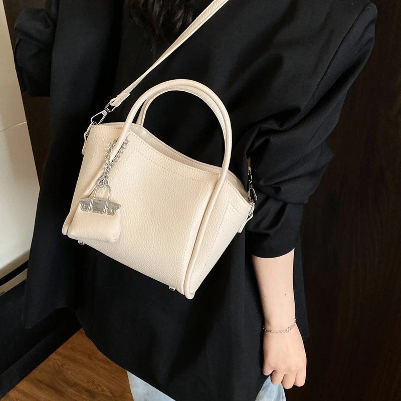 

Новая женская сумка-ведро в стиле ретро, сумка через плечо из искусственной кожи, сумка большой вместимости, роскошный женский кошелек высокого класса