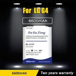 High quality 6600mAh BL-51YF / BL-51YH Battery for LG G4 H815 H818 H819 VS999 F500S F500K F500L H811 V32 Phone Bateria