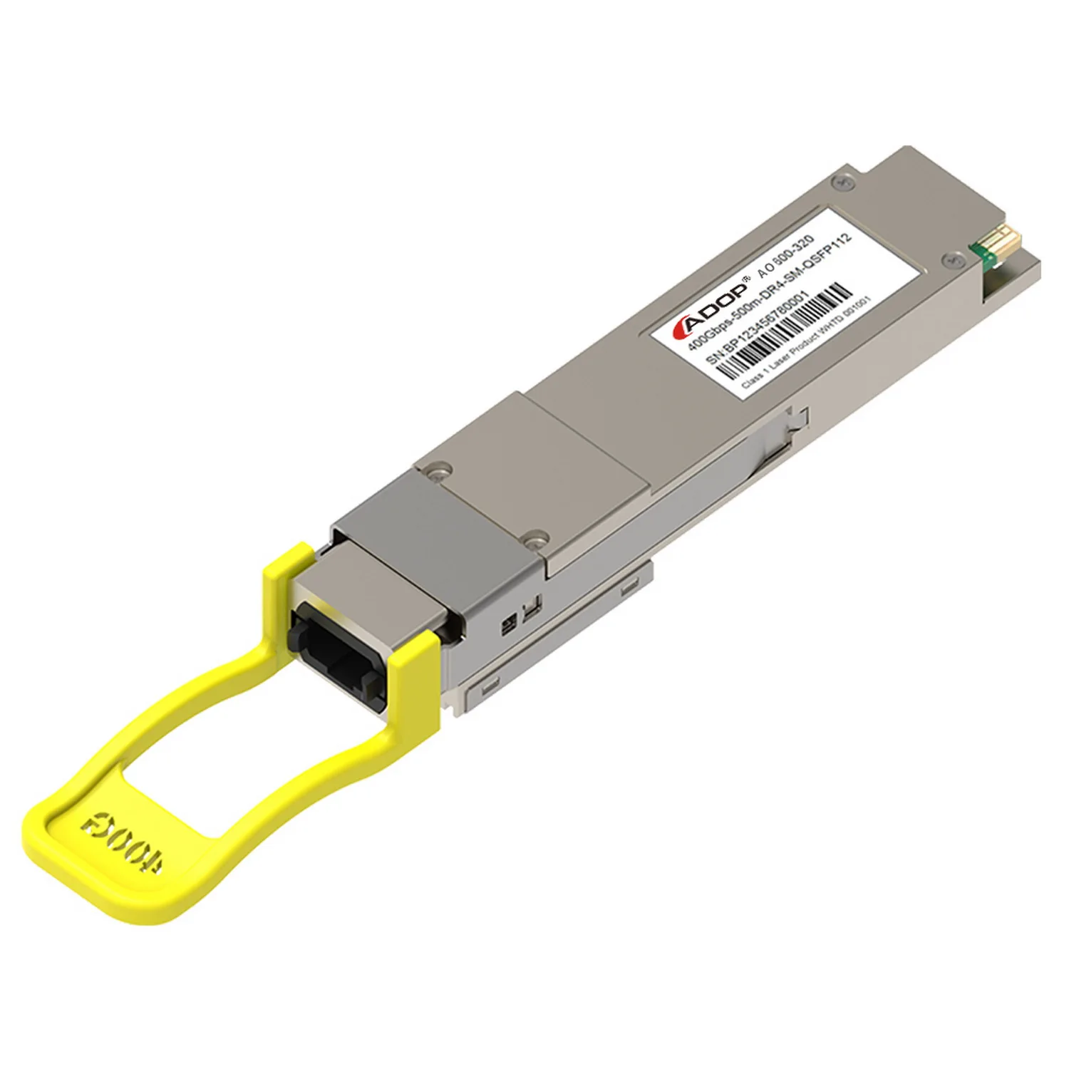 

ADOP for Generic Compatible 400GBASE-SR4 QSFP112 PAM4 850nm 100m DOM MTP/MPO-12 MMF Optical Transceiver Module