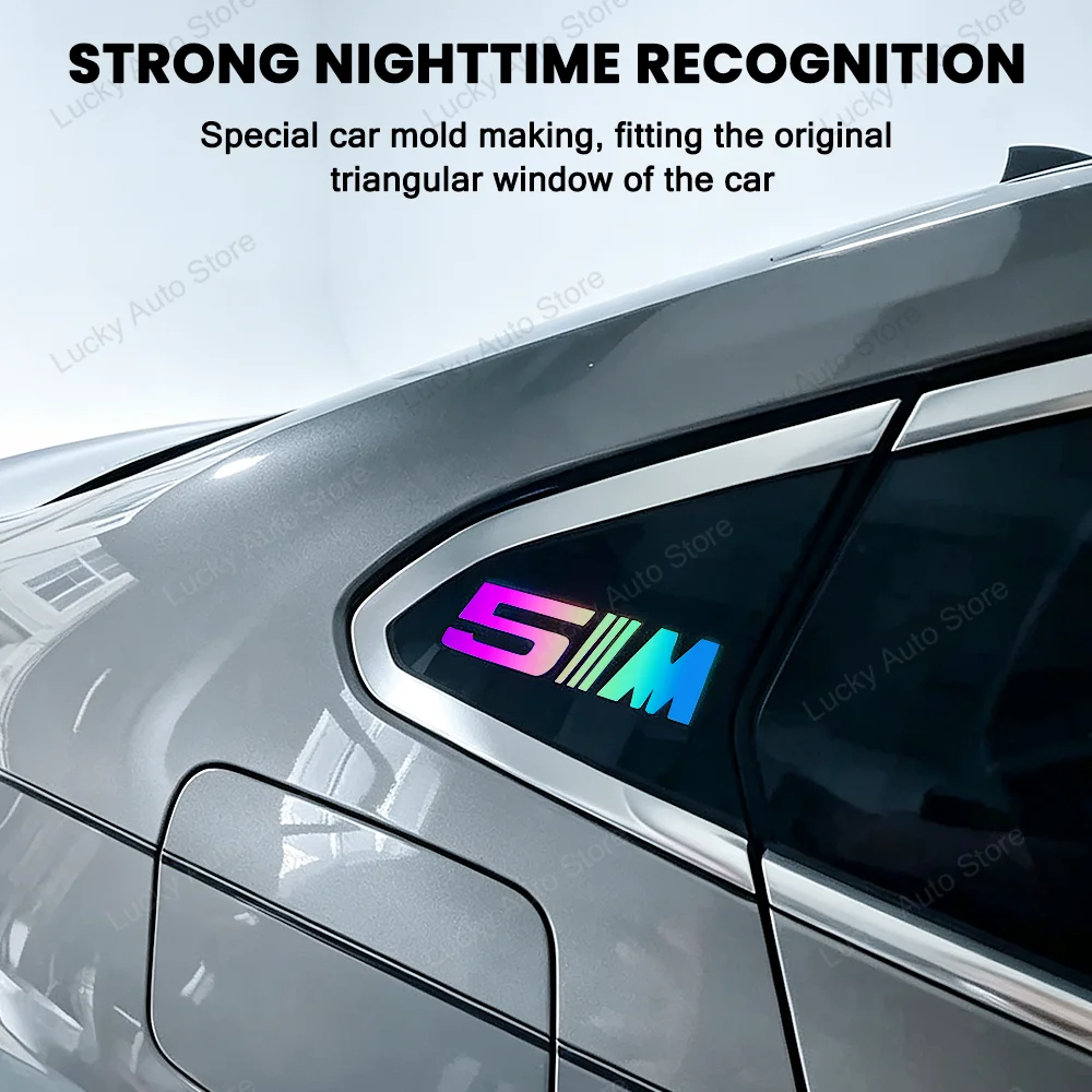 For BMW New 5 series G60 G61 i5 Car LED 15 Color Rear Triangle Ambient light External Modification Plug And Play Accessories