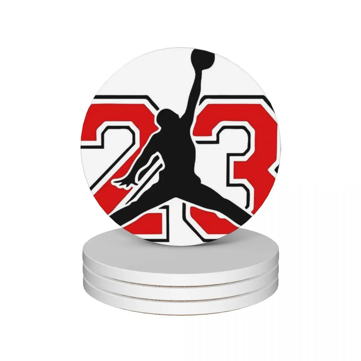 

23 Logos Ceramic Coasters (Set of 4) cute kitchen holder pot Coasters