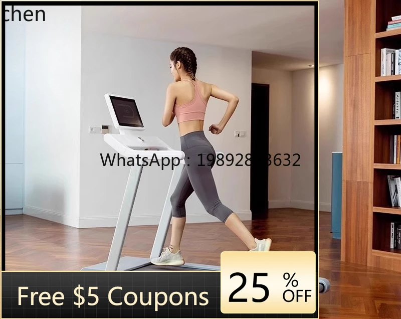 

treadmill household small foldable ultra-quiet air cushion commercial electric intelligent fitness