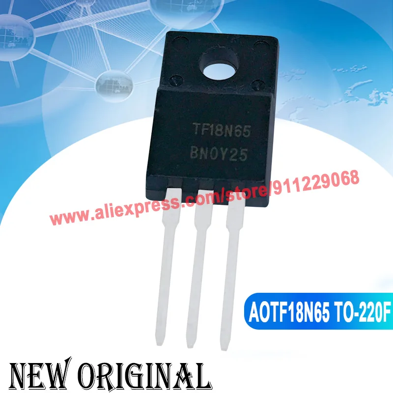 (5piece) BT137F TO-220F / FQPF2N80 2N80 / AOTF18N65 TF18N65 650V 18A / CS8N60F TO-220F