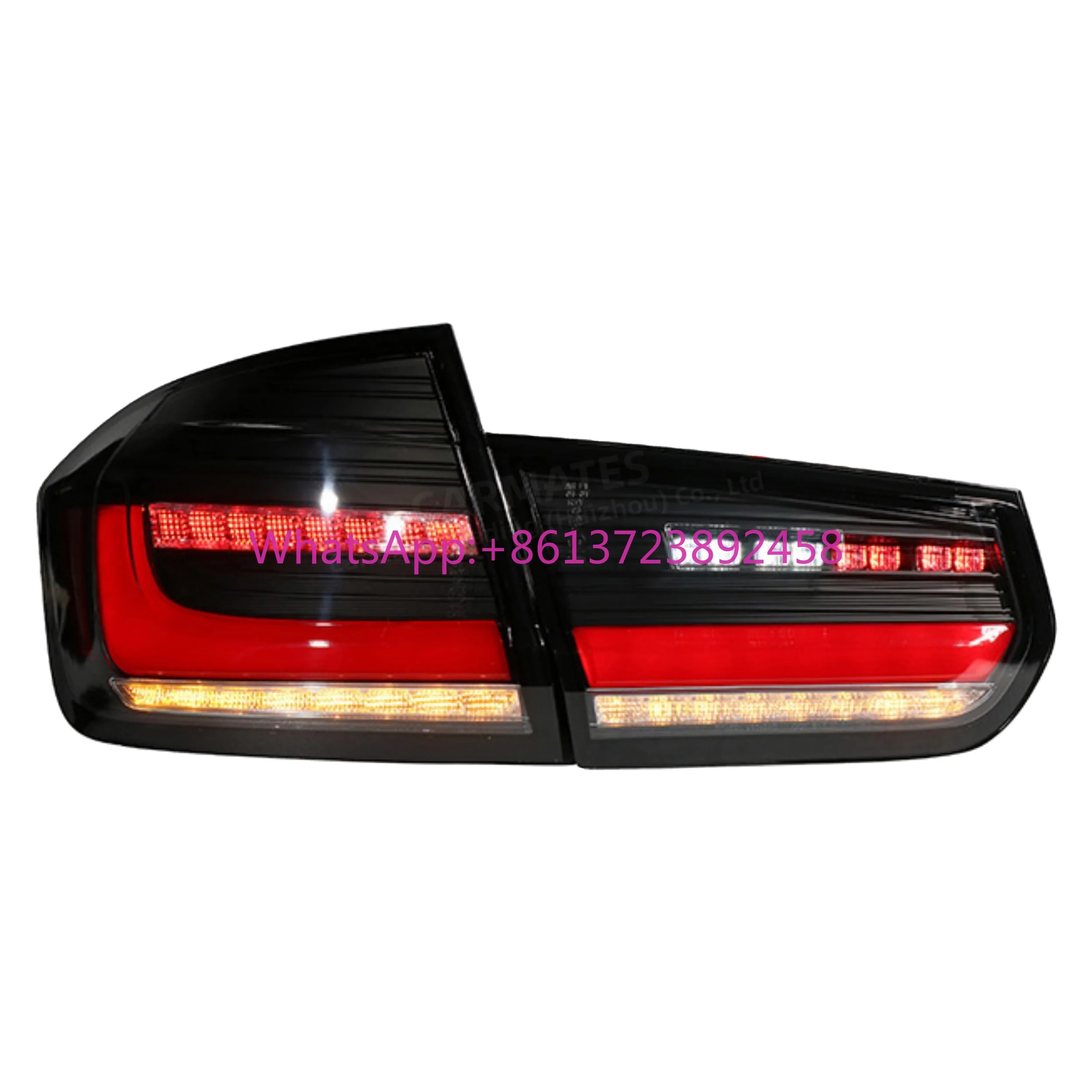 

CARMATES Hot Selling Taillight Assembly LED Tail Lights Brake Light Turn Signal Red Background for BMW F30 F35 2012 - 2017