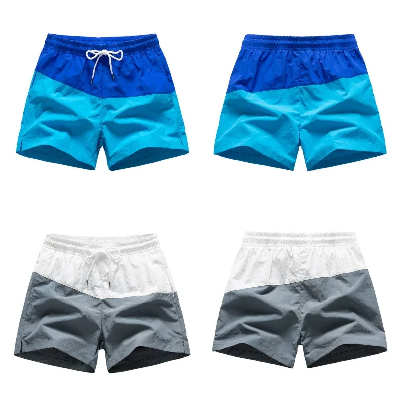 

Модные уличные шорты-тройки: комфортные, свободные, для лета, бега, фитнеса, спорта и отдыха, из ледяного шелка с вставками