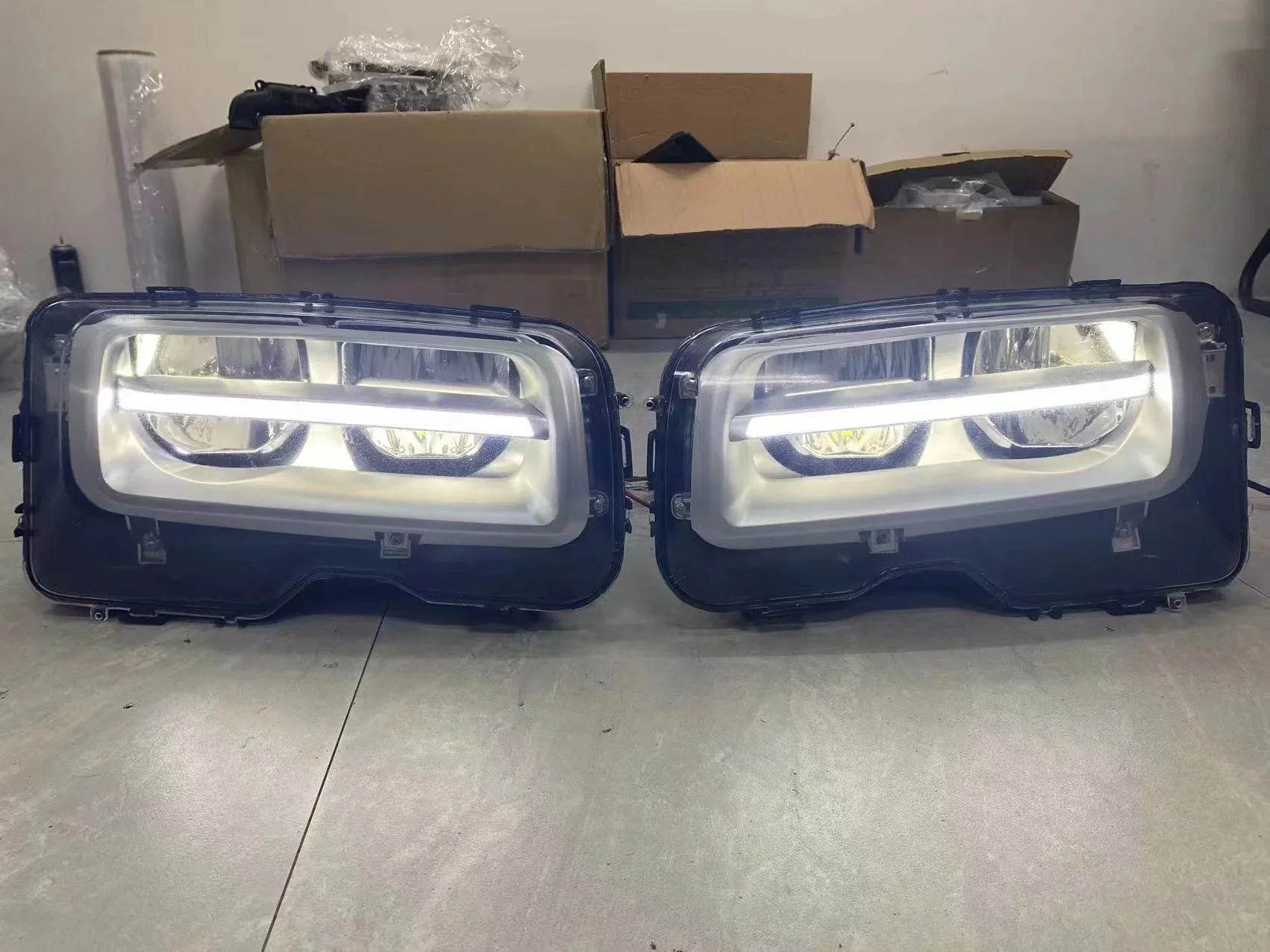 Car Daytime Running Headlight for Phantom 7 Generation (2014-2017) Turning Signal High and Low Lamp Accessories