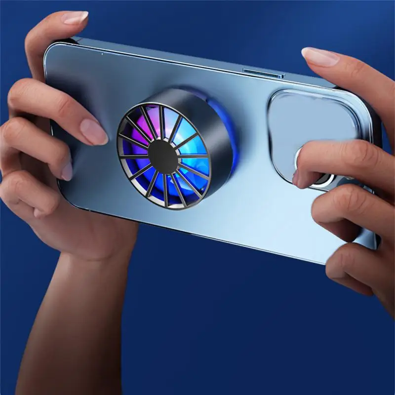 Ventilateur de refroidissement magnétique pour téléphone portable, refroidisseur à air pour les jeux PUBG, faible bruit, dissipation rapide de la chaleur