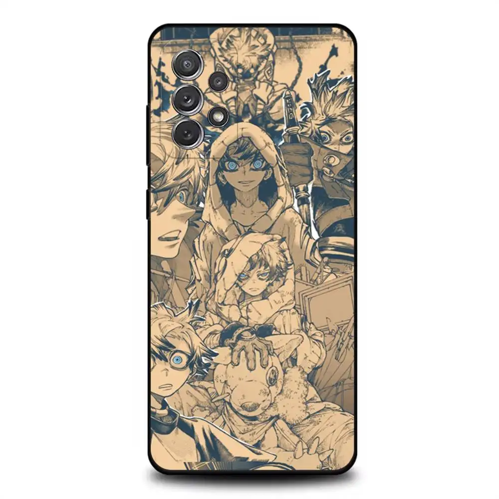 Anime G-Gachiakutas Phone Case For Samsung S 25,24,23,22,30,21,10,9,Ultra,Plus,Lite,FE,4,5G Black Soft Case