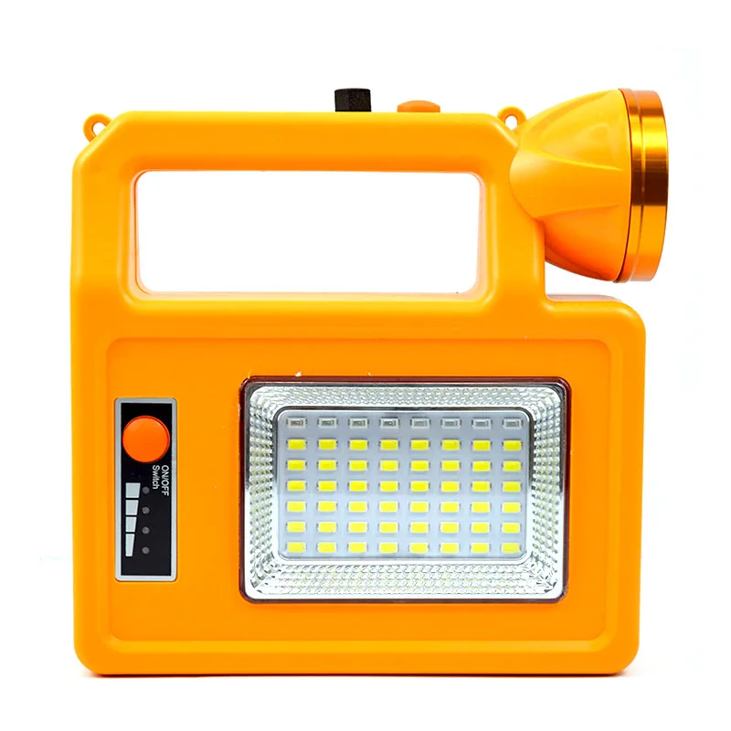 LED Reflector Floodlight USB Rechargeable Camping Lamp Portable Outdoor Solar Flood Light Camping Lantern Work Night Light LT001