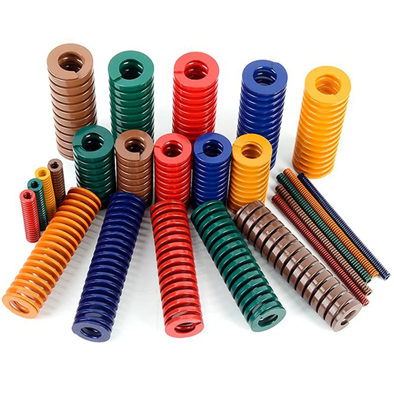 ローディングダイ圧縮スプリング、圧縮金型、od 30mm、id 15mm、長さ25-100mm、黄色、青、赤、緑、茶色、1個