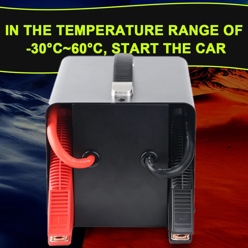 

COSSIFTW 24V & 12V 10000A Truck Intelligent Jump starter 80000mAh Universal Car Truck Diesel And Steam