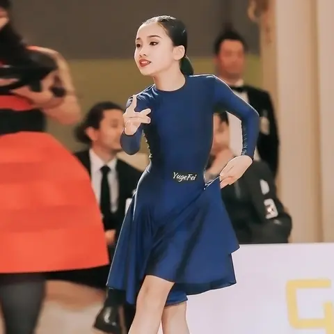 8 best sales लैटिन नृत्य पोशाक प्रतियोगिता - №6