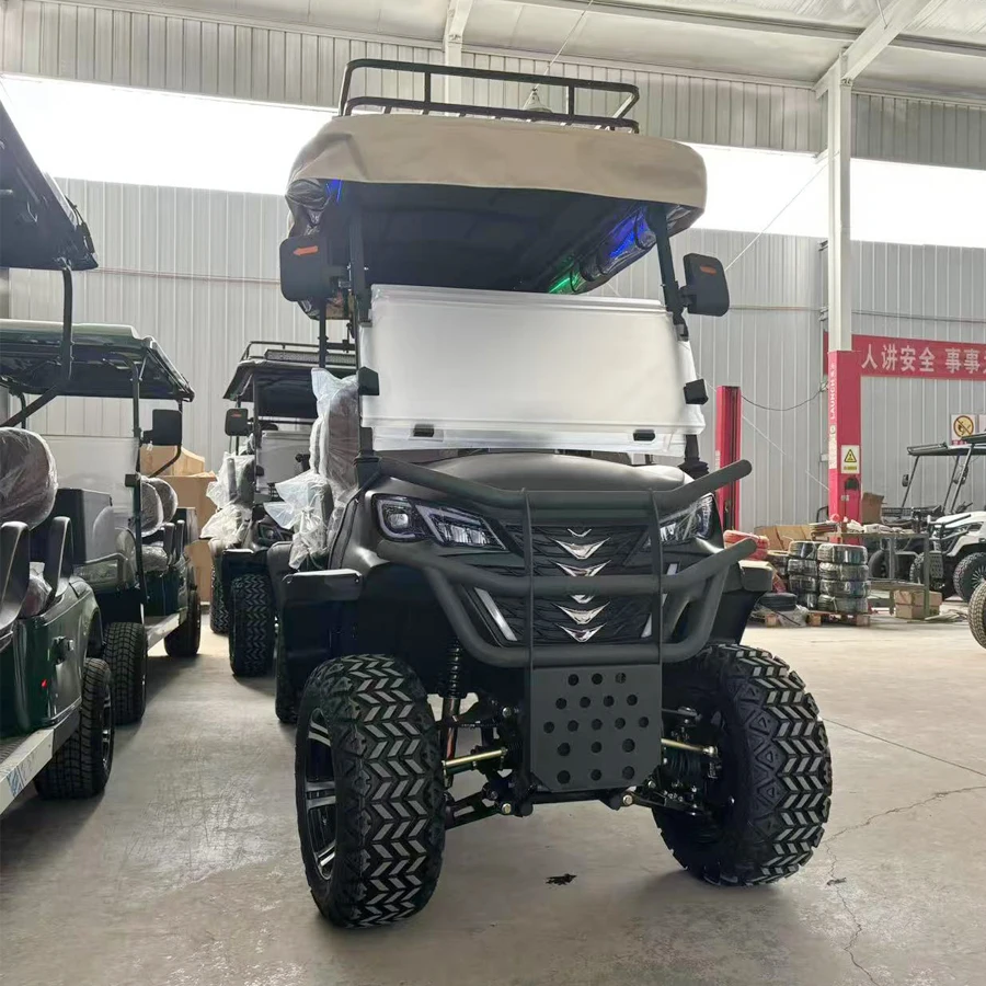 MMC جديد 2 4 6 8 مقعد حافلة لمشاهدة معالم المدينة نادي الصيد عربة 4000 واط/7000 واط عربة جولف 48 فولت/60/72 فولت عربة جولف كهربائية