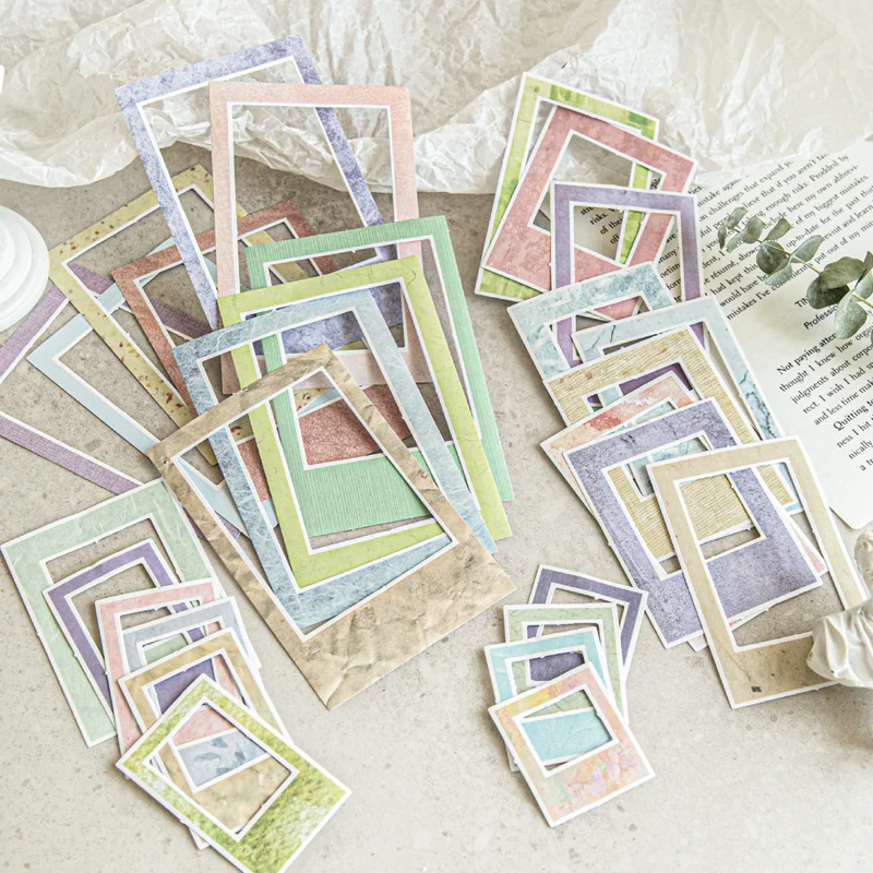 

Mr. Paper, 30 шт./пакет, серия Heartwarming Cycle, белые крафт-наклейки, высеченные наклейки, сделай сам, справочник, скрапбук, фоторамка, дневник