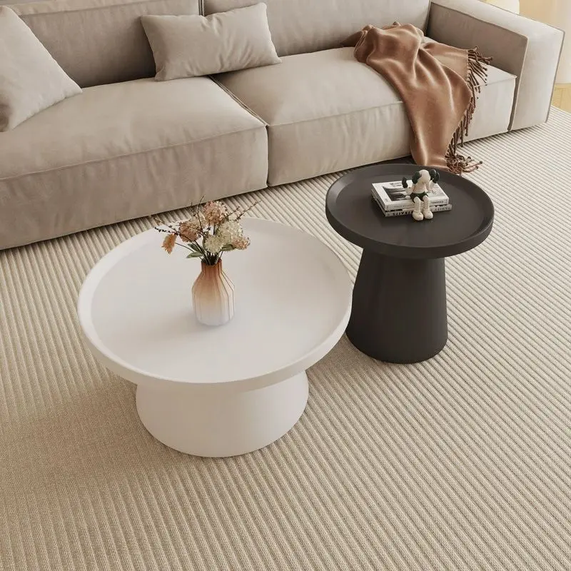 Moderno nórdico simples mesa de centro ferro forjado pequeno apartamento sala estar casa internet celebridade criativo luz redonda luxo