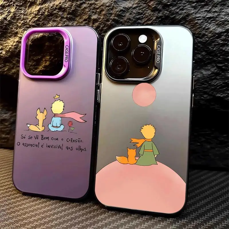 The Little Prince Phone Case for iPhone 15 Pro Max 14 Plus 13 12 11 Pro 15 Plus Protective Cover Shockproof