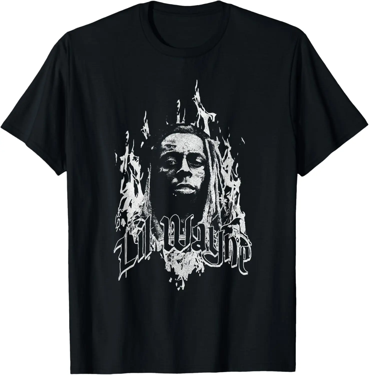 Official Flames T-Shirt 100% Cotton Trendy Y2K Short-Sleeve Tee – Soft, Quick-Drying, & Moisture-Wicking; Ideal Sports Casual