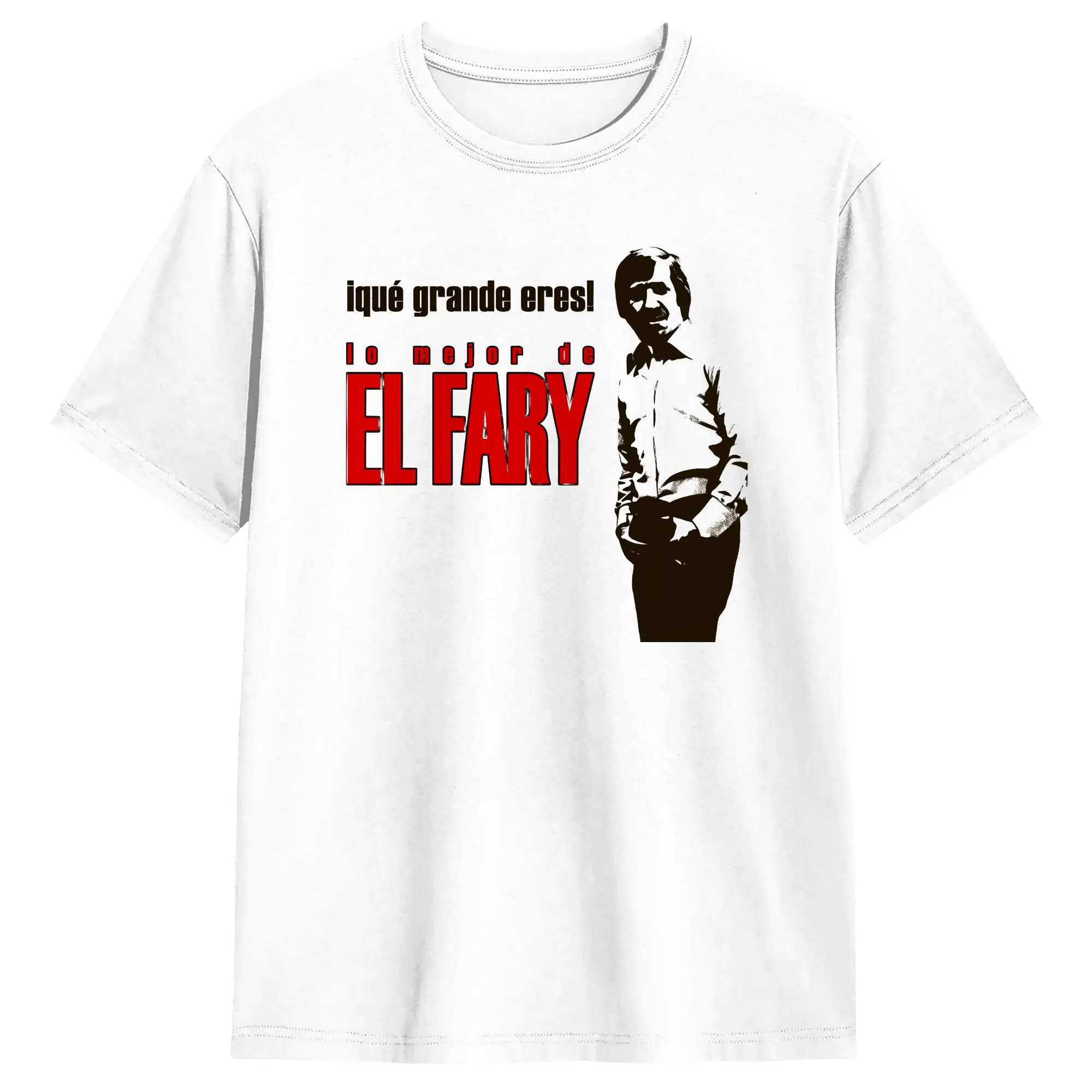 El Fary Spanish Retro (2) T Shirt Summer  Trendy Cool T-Shirts Cotton O Neck Oversize Top Tees Short Sleeve Vintage Tshirt