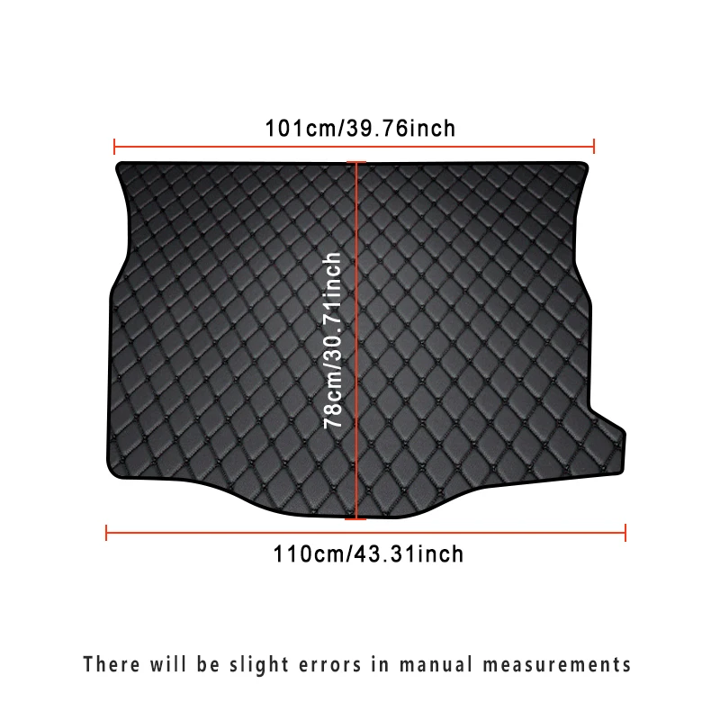 Car Trunk Mats Fit For Peugeot 2008 2014 2015 2016 2017 2018 2019 Rear Trunk Tray Liner Cargo Pads Accessories Products