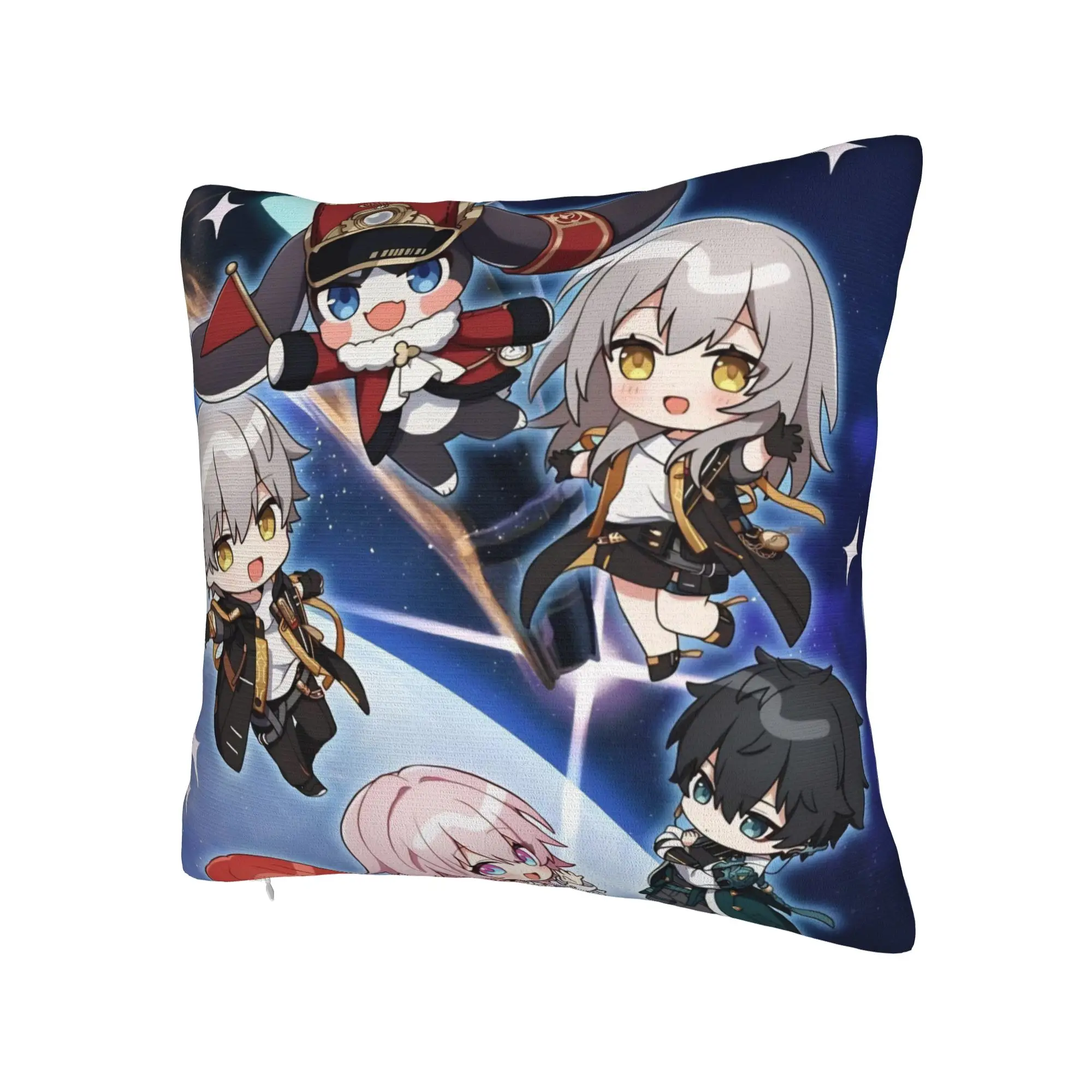 Honkai Star Rail Pillowcase Accessories Printing Cushion Cover Decorative  Pillow Case Cover Home Multi Size