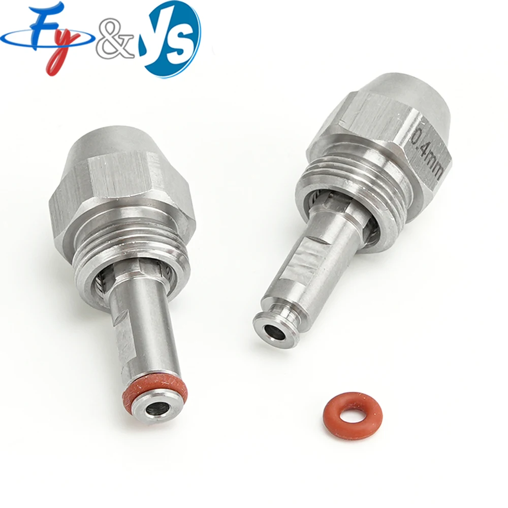 Air Atomizing Sprayer Combustion Nozzle, SS304 Full Cone Oil Nozzle For Boiler Industrial Burner Furnace, Oil Burner Parts