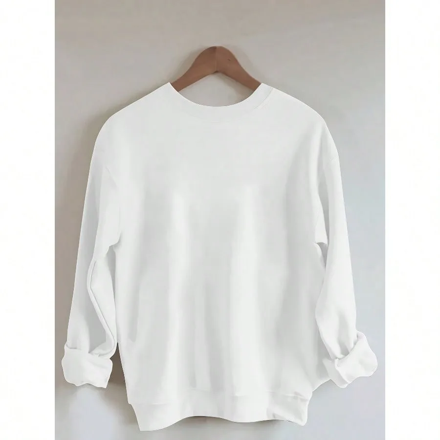 Толстовка с принтом Праздничный подарок для пар Модная спортивная рубашка Топ с принтом для пар Стильный и удобный пуловер