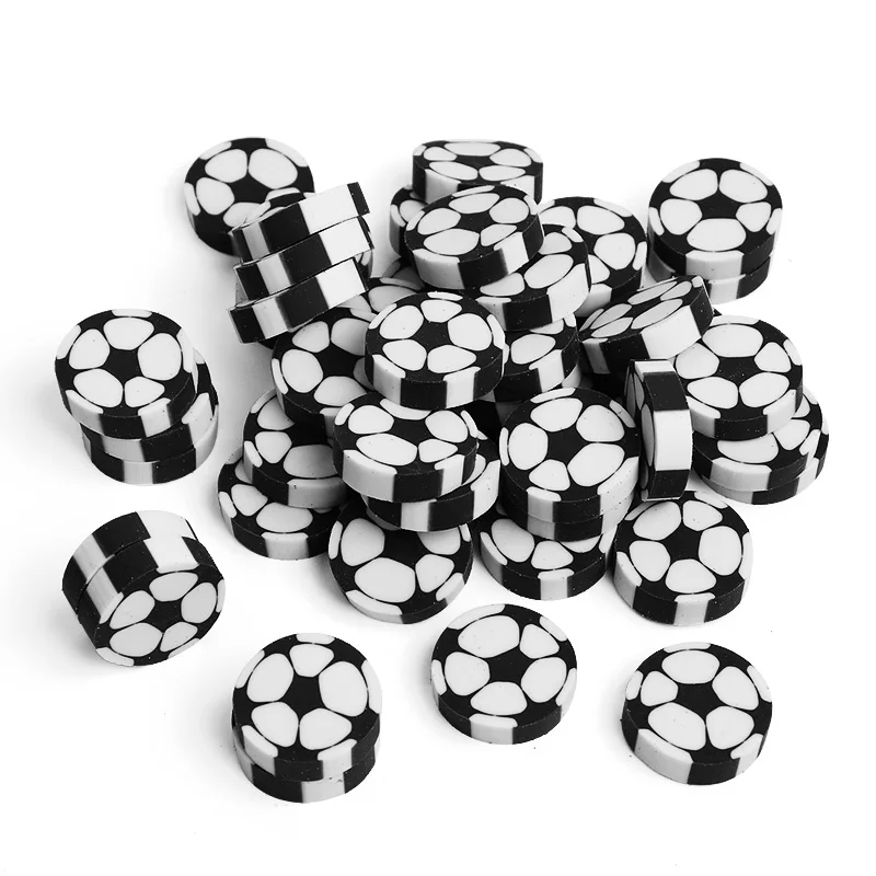 

10Pcs Soccer Eraser for Kids Boy Girl Birthday Favors Pinata Filler Treat Bag Gift School Rewards Football Theme Party Supplies