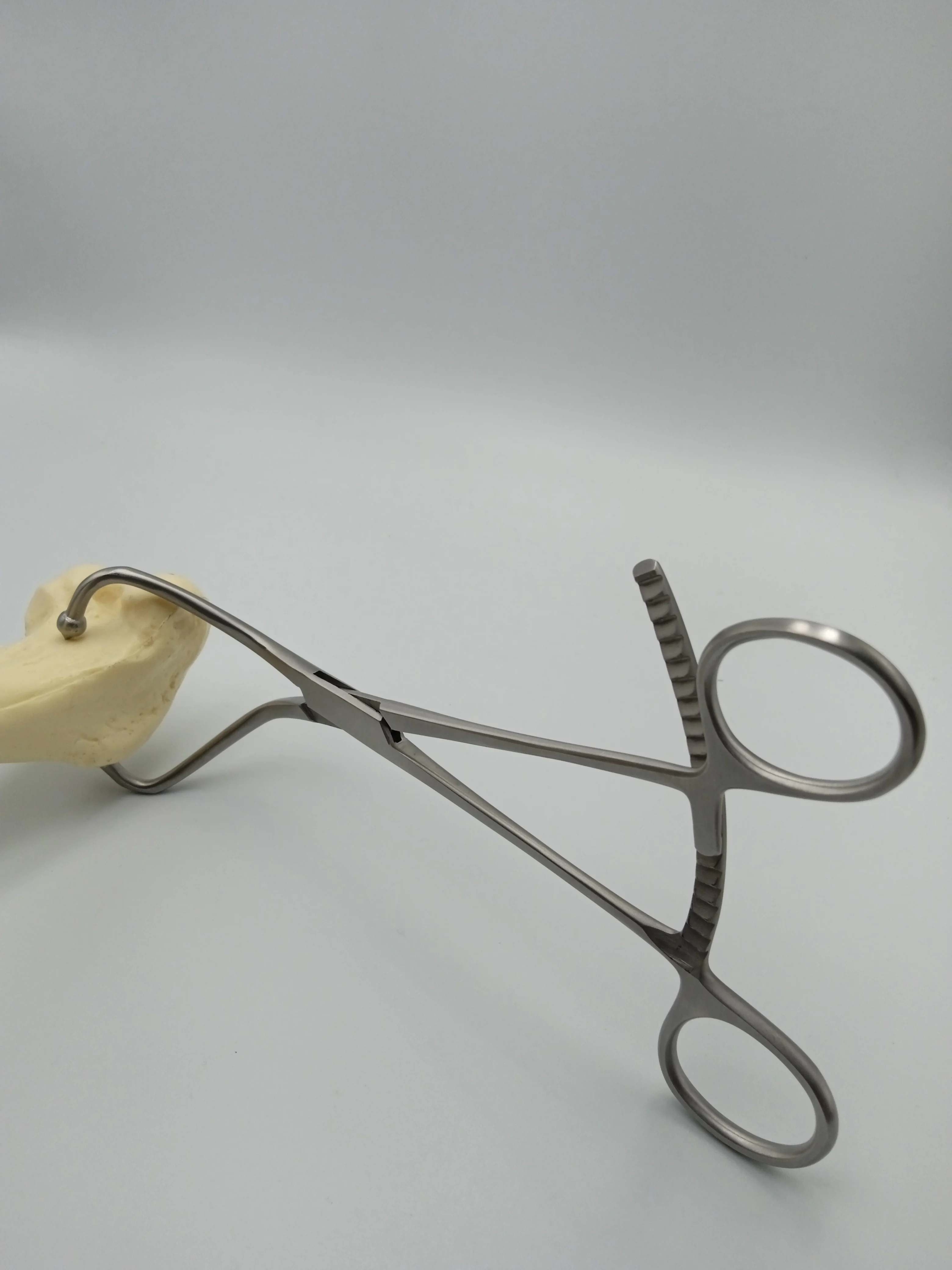Exquisite Workmanship Veterinary Orthopedic Instruments Plate Holding Forceps for Animals