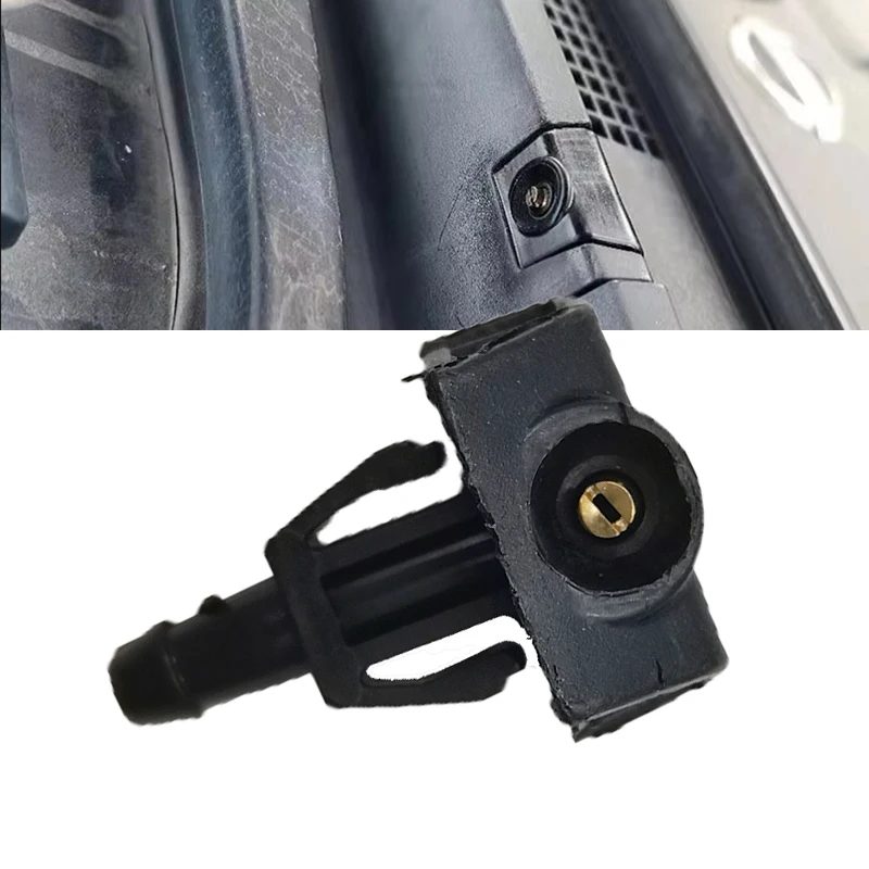 Front Windshield Wiper Washer Nozzle Spray Jet Fit For Nissan Tiida Venucia D50 R50 R50x X-Trail Sylphy Classical Sylphy Note