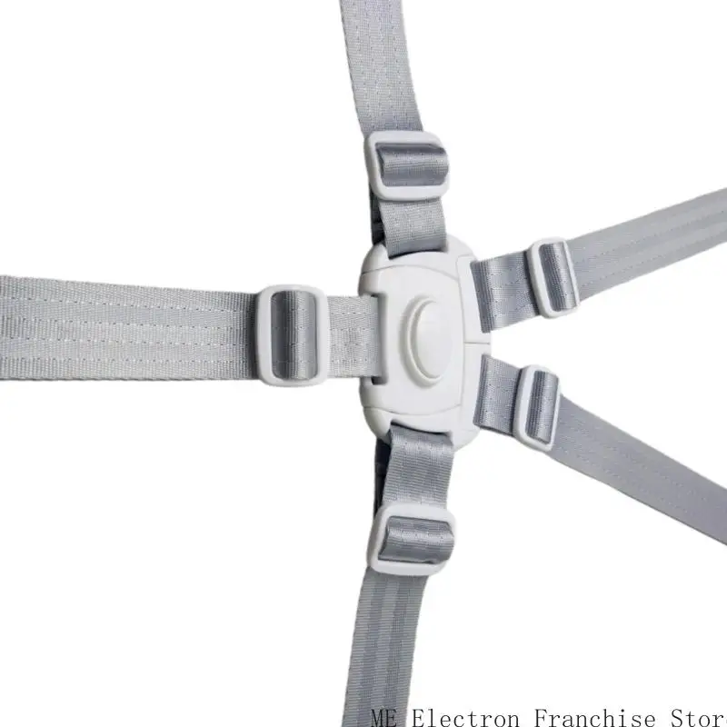 T5EA ergonomic 5 point ปรับสายรัดความปลอดภัยสำหรับทารกสำหรับเก้าอี้สูงและที่นั่งบูสเตอร์ช่วยให้มั่นใจได้สูงสุด