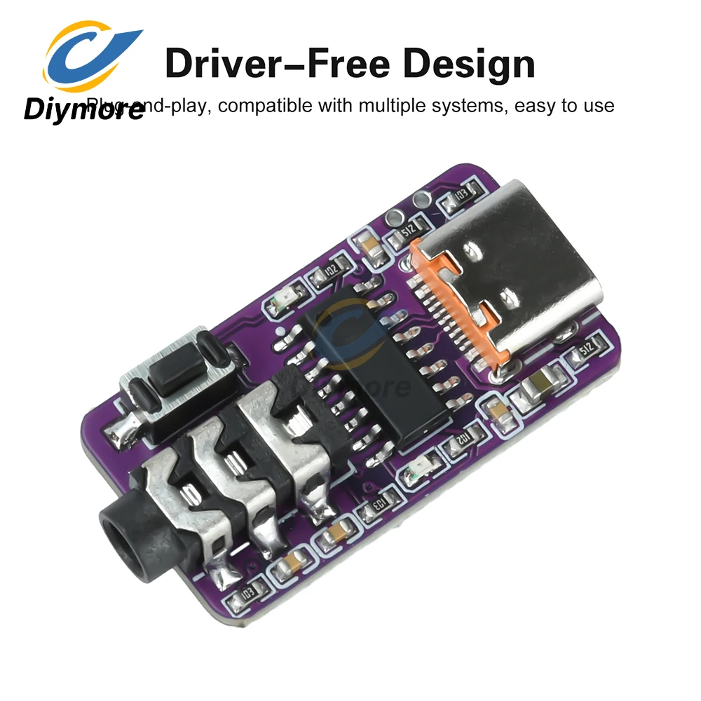 USB to CW Key Trainer Morse Code Practice Device Plug and Play Type C Interface for Mobile and Computer