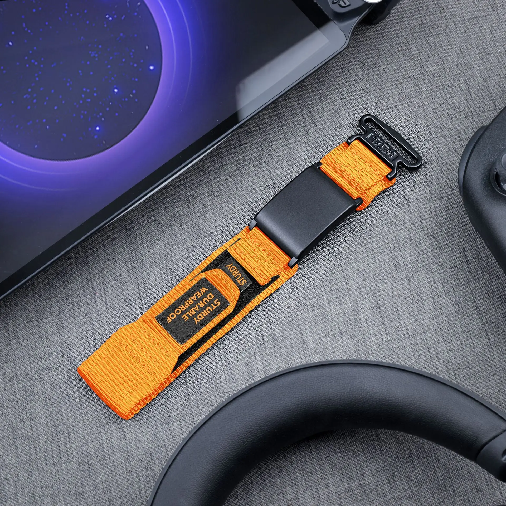 Nylon Sport Band Compatible For Whoop Band 4.0 Strap Men Women With Bumper Case Breathable Nylon Adjustable Waterproof