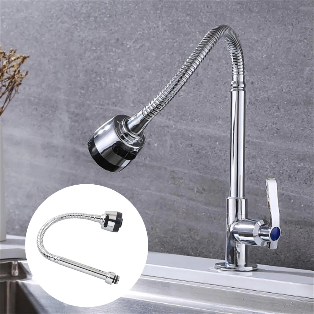 360° Rotation Kitchen Faucets Saving Tap Water Extension Nozzle Tap Sink Faucet Double Hole Bathroom Accessories