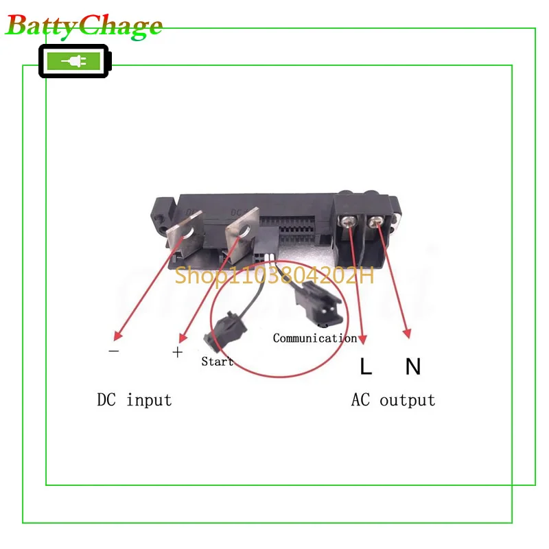 Connector of R4850G2 R4850N2 R4850G6 R4850N6 R4875G1 Power Connector