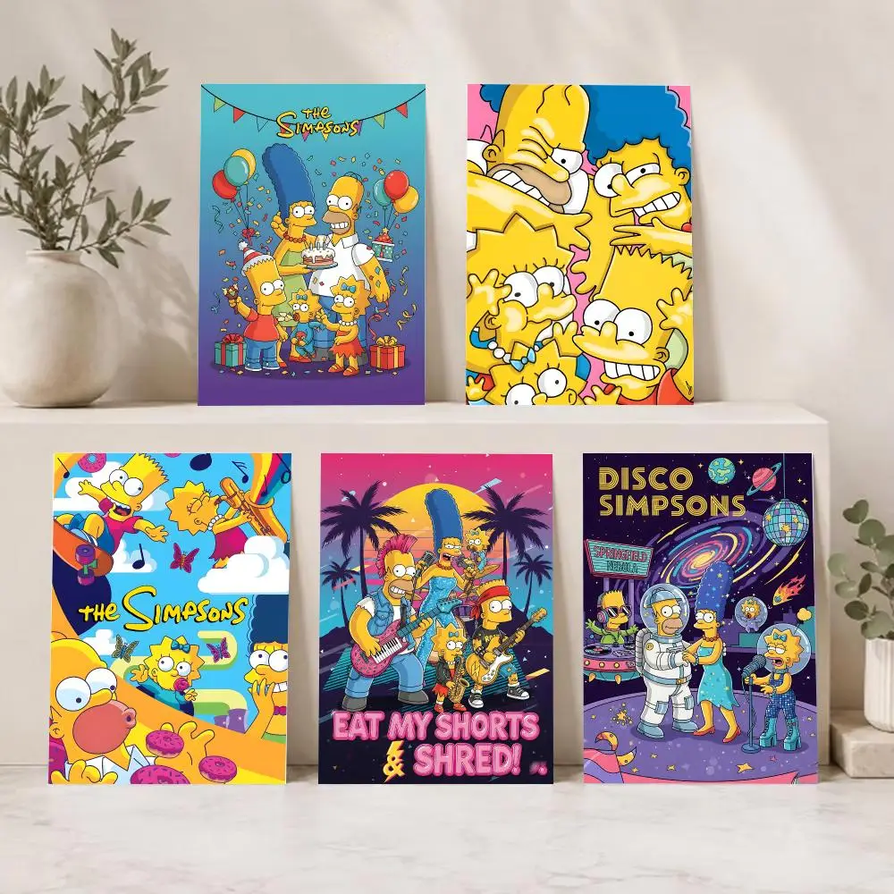 T-The S-Simpsons Poster Current Style Home Wall Art & Sleek Living Space Accents