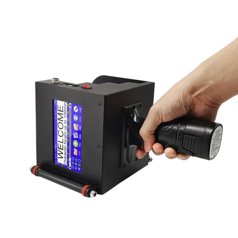 10 cm Factory Use Thermal Handheld Inkjet Printer Manufacturer Inkjet Barcode Printer 600DPI High Resolution Inkjet Printer