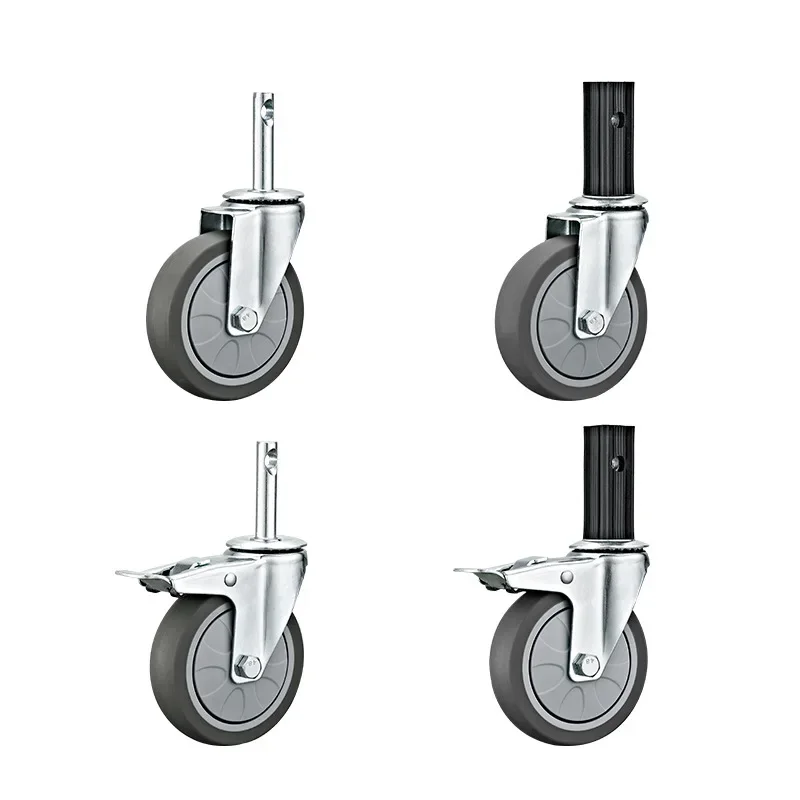 1 Pcs/lot 4-inch Hotel Restaurant Receiving Dining Car Casters & Trolley Receiving Bowl Car Cleaning Car Accessories Casters