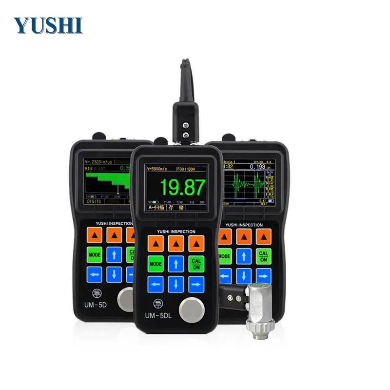 UM-5DL A/B-Scan NDT Ultrasonic Thickness Measuring Instrument