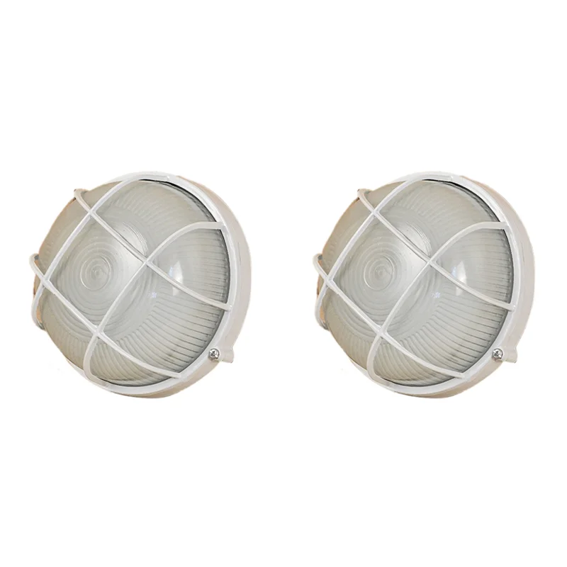 ABUP-2X Round Sauna Light Vapor-Proof Explosion-Proof Light Lamp For Sauna Steam Room Bathroom Use